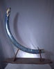 Blue Woolly Mammoth Tusk - 57"