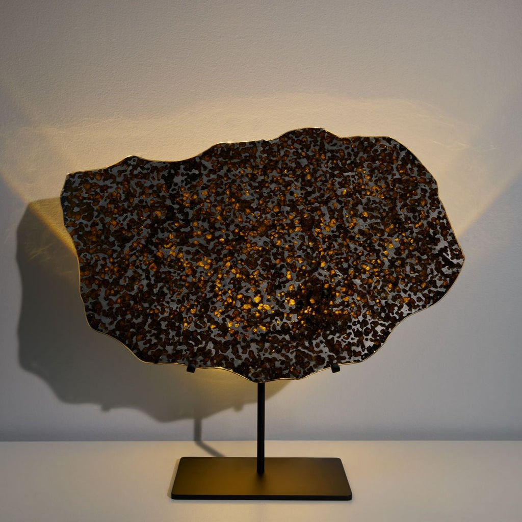 Massive Brenham Pallasite - 1,879 grams – Fossil Realm