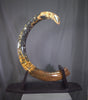 Woolly Mammoth Tusk with Blue Patina — 8' 3'' long