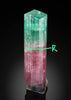 Bicolour Tourmaline Crystal, 11.8 cm