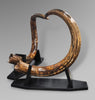 Set of Curvy Mammoth Tusks - 8’ / 166 lbs