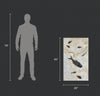 Fossil Fish Mural - 45 x 26 inches