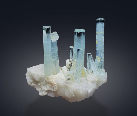 Aquamarine "Cityscape" - Pakistan, 123 grams