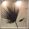 Fossil Palm with Fish - 72" x 70"