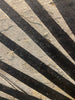 Fossil Palm with Fish - 72" x 70"