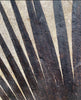 Fossil Palm with Fish - 72" x 70"