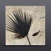 Fossil Palm with Fish - 72" x 70"