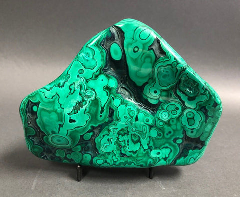 Polished Malachite Specimen For Sale 1.89 lbs Fossil Realm