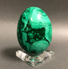 Beautiful Polished Malachite Egg - 1.22 lbs, 3.2"