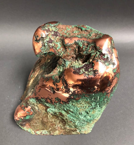 Native Copper Large Polished Native Copper Specimen for Sale, 30 lbs, 7