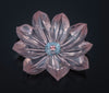 Sacred Lotus Gemstone Carving. Artisan: Glenn Lehrer