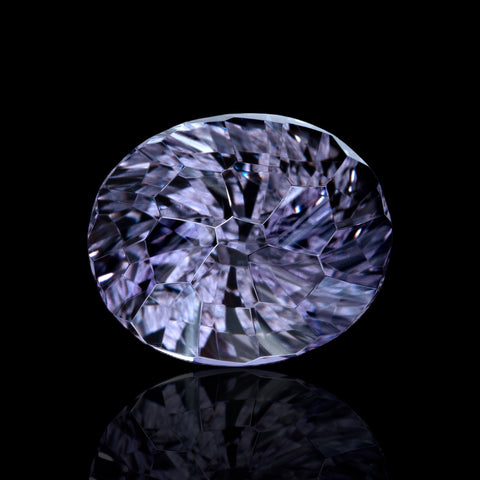 Burmese Spinel, Concave Cut. Artisan: Mark Gronlund